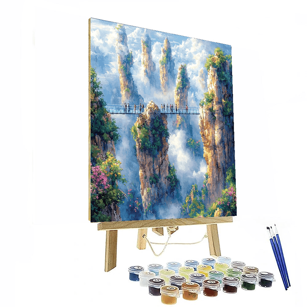 Zhangjiajie National Forest Park Paint By Numbers