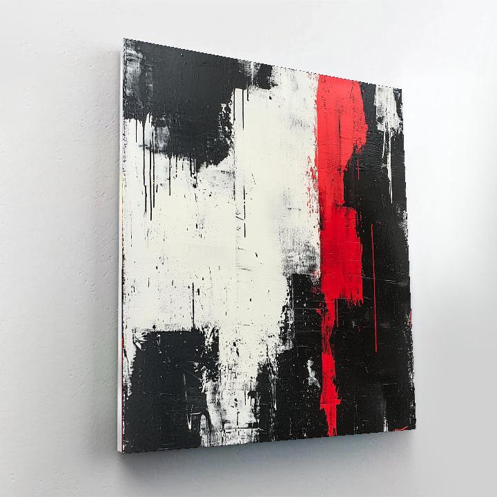 Banksy Inspired Shadows Of Silence  Numbered Painting Kits