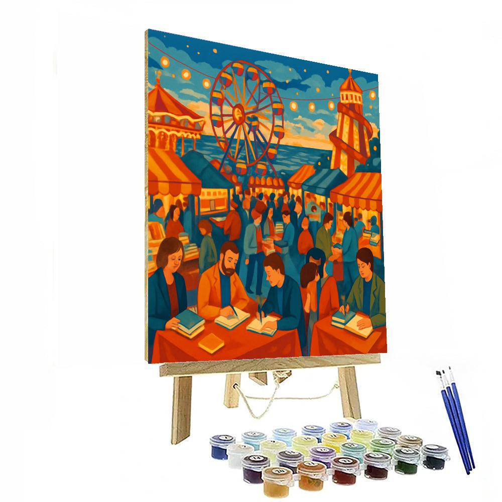 Semana Negra - Gijón, Spain Painting Number Kit