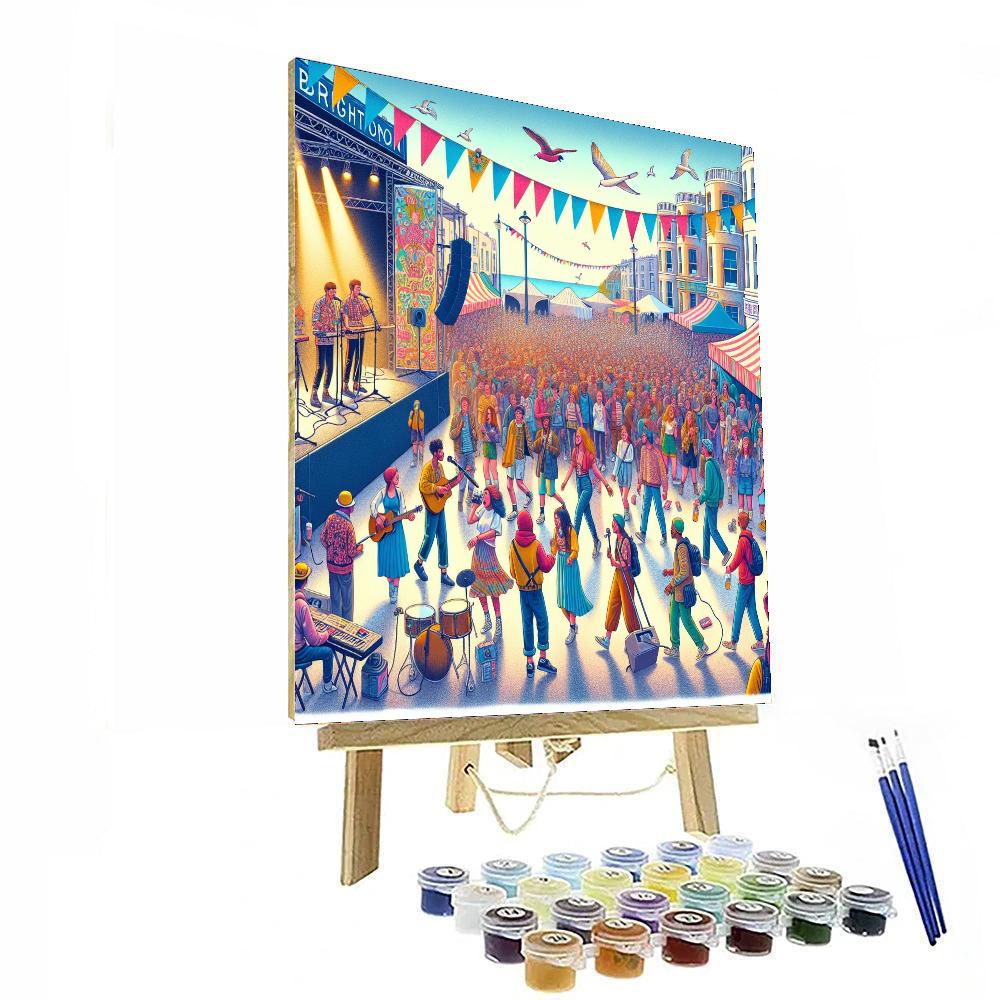 The Great Escape Festival - England Paint By Numbers Art