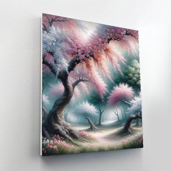 Eternal Spring Blossoms Paint By Numbers Art