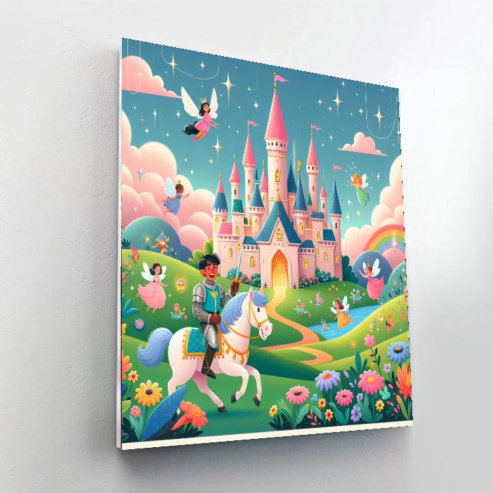 Whimsical Fairy Tale World Paint By Numbers Art