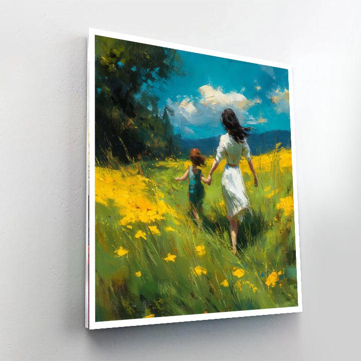 Moments In Sunlit Meadows Paint By Number