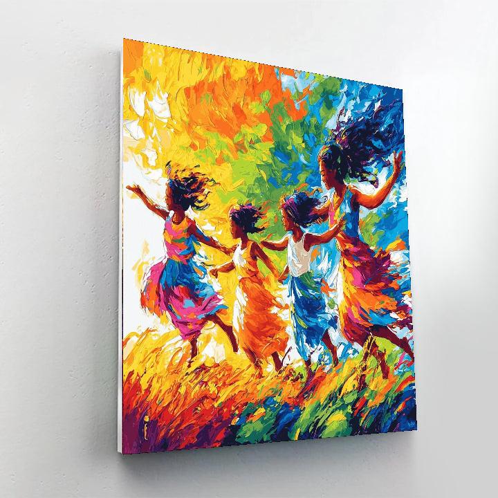 Mothers Of The Earth Painting Number Kit