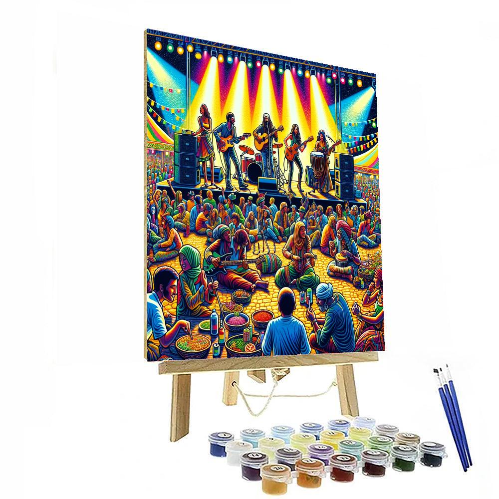 World Of Music Festival - Tasmania Numbered Painting Kits