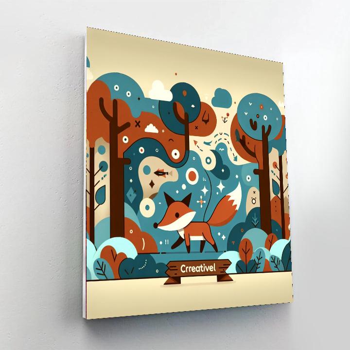 Clever Fox Tales Numbered Painting Kits