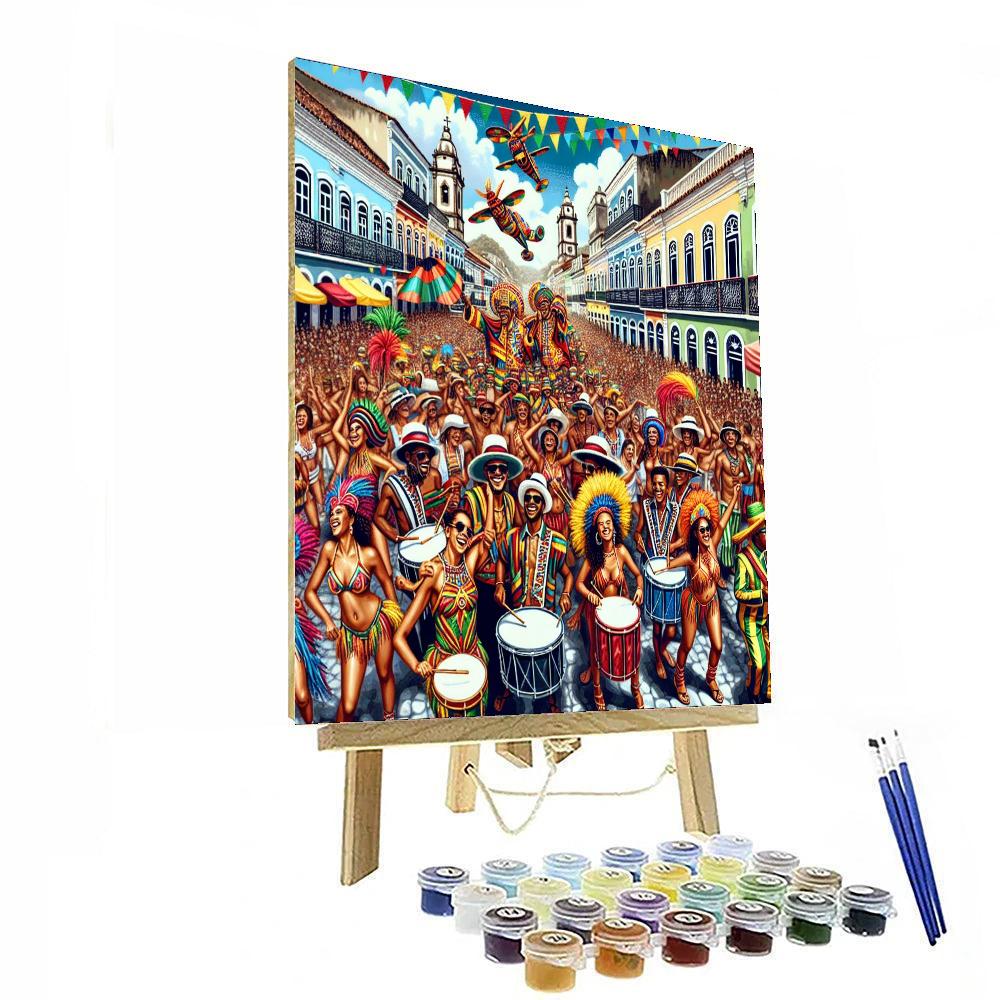 Salvador Carnival - Brazil Numbered Painting Kits