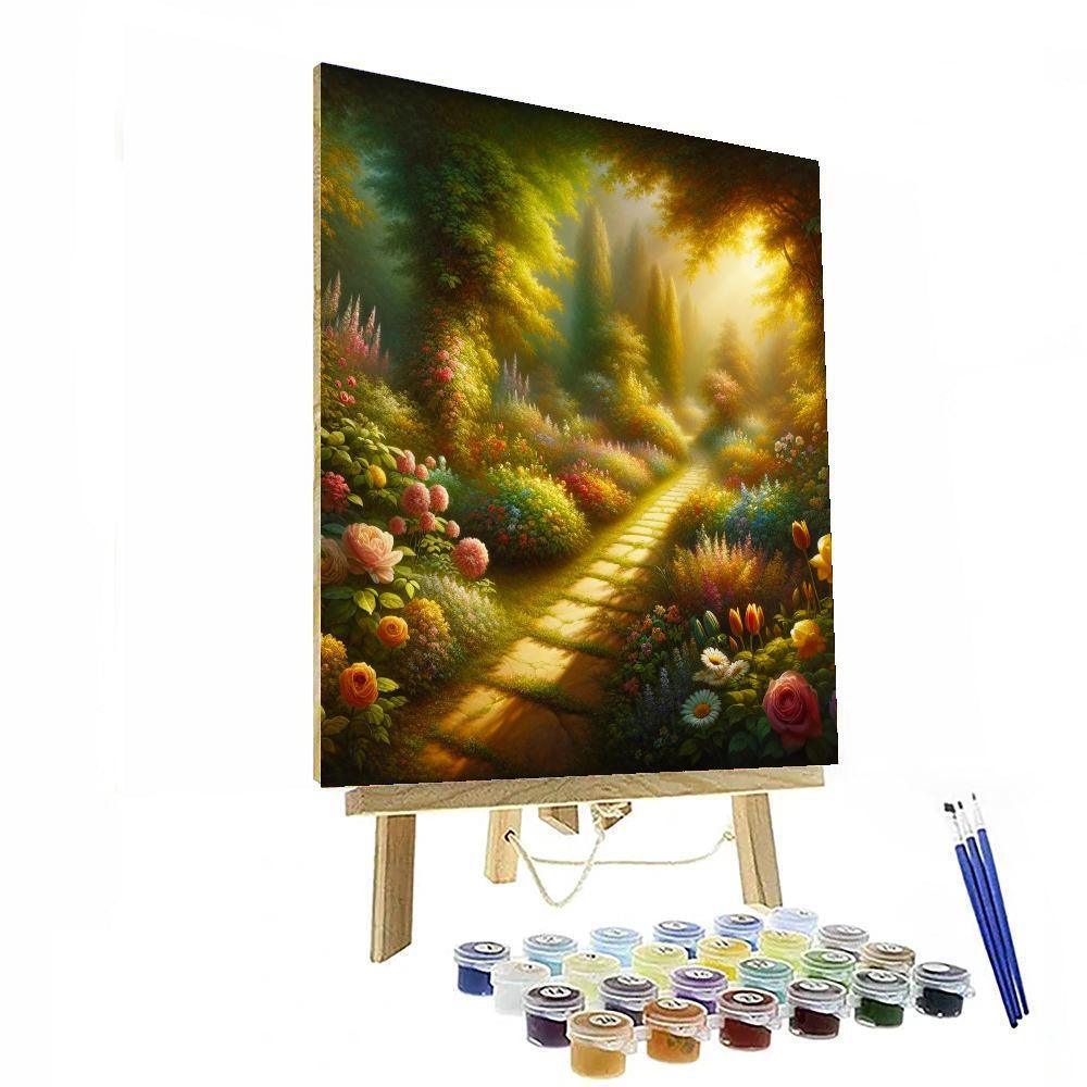 Garden Pathway Numbered Painting Kits
