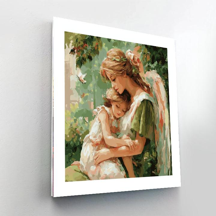 Sheltered In A Mother's Wings Paint By Number