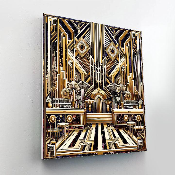Art Deco Opulence Paint By Number
