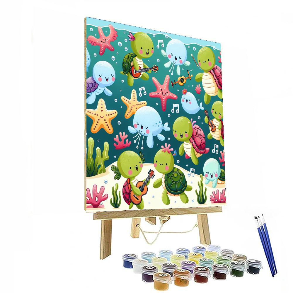 Oceanic Orchestra Painting By Numbers Kit