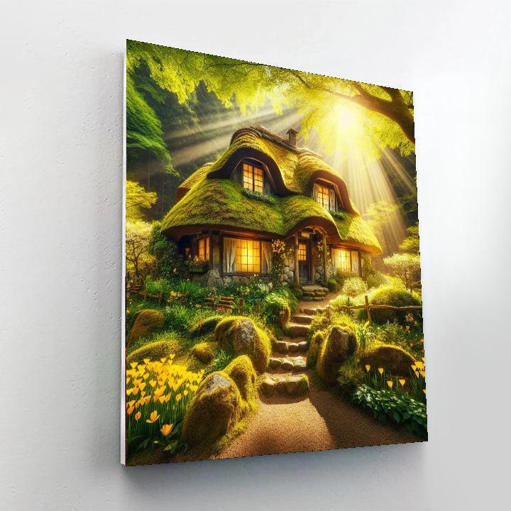 Charming Cottage Hideaway Paint By Number