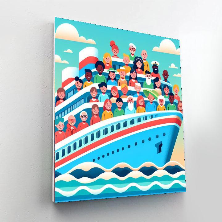 Ocean Adventure Cruise Paint By Number