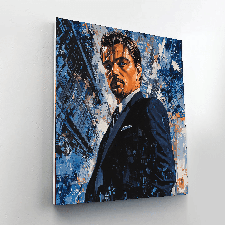 Leonardo Dicaprio: The Maverick Maestro Of Movie Magic Numbered Painting Kits