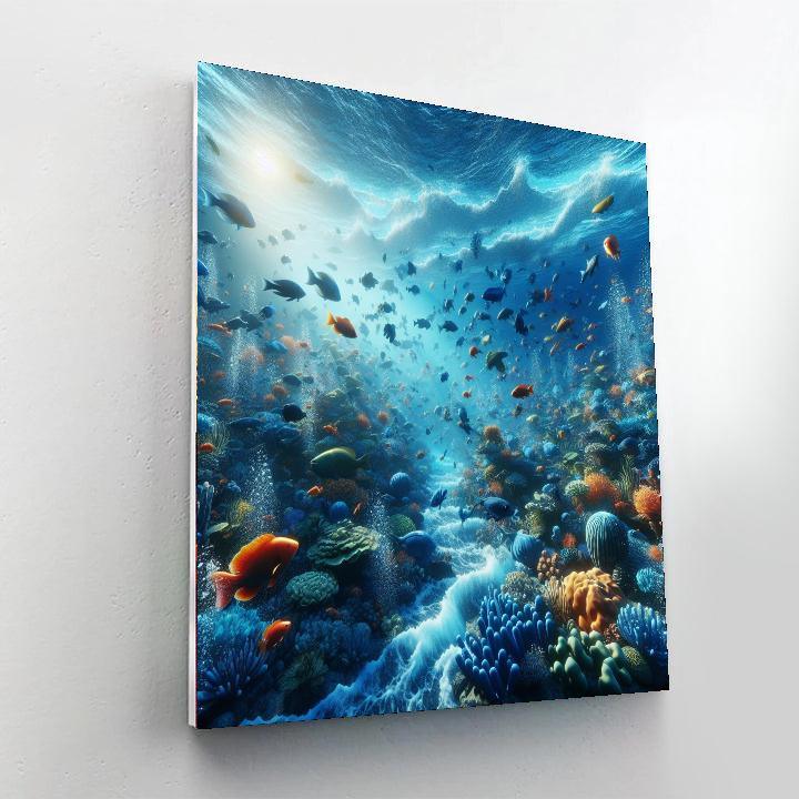 Aquatic Serenity Numbered Painting Kits