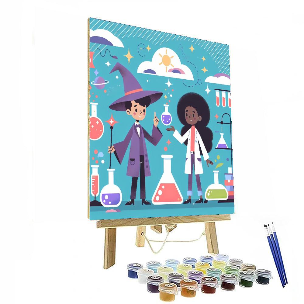 Enchanted Laboratory Painting Number Kit