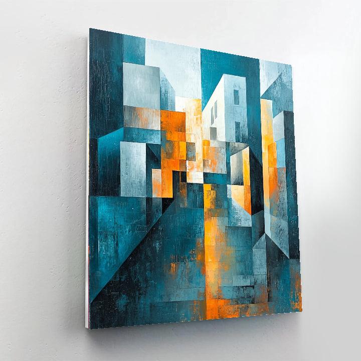 Pablo Picasso Inspired Urban Chaos Symphony  Paint By Numbers