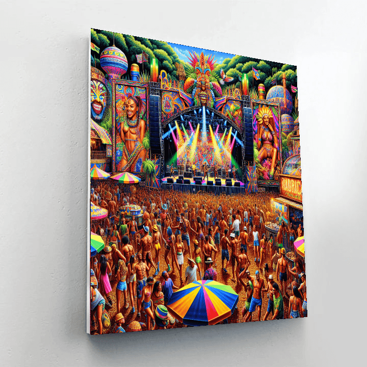 Lollapalooza Brazil Paint By Color