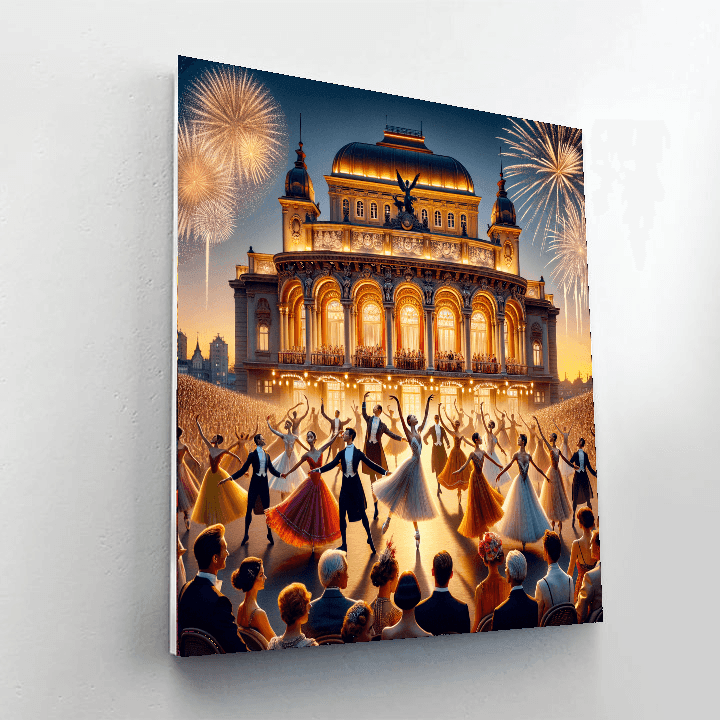 White Nights Festival - Saint Petersburg Painting By Numbers Kit