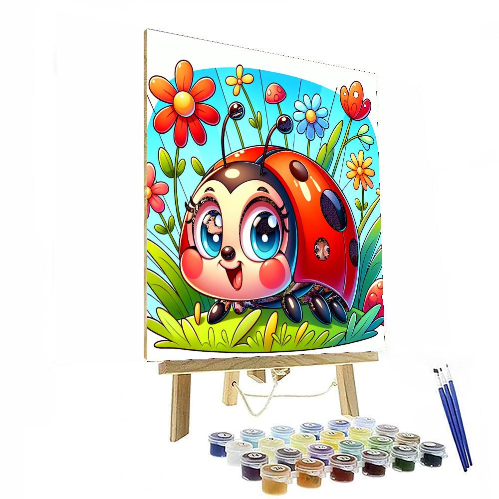 Curious Ladybug Numbered Painting Kits