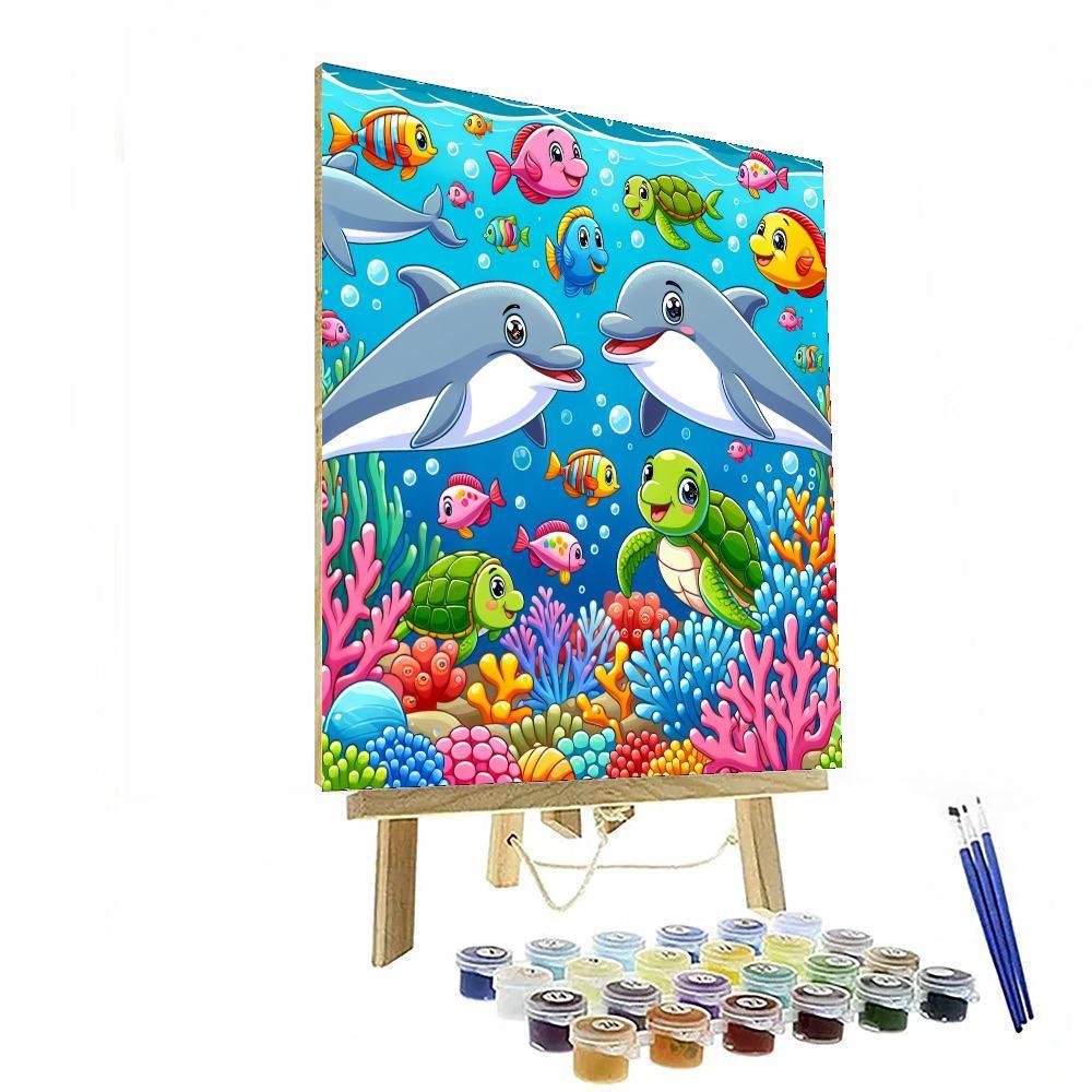 Epic Ocean Quest Paint By Numbers Art
