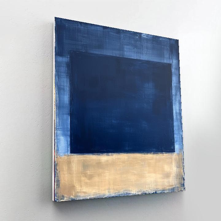 Mark Rothko Inspired Serenity Of Shadows  Painting Number Kit