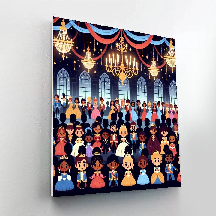 Magic Castle Ball Painting By Numbers Kit