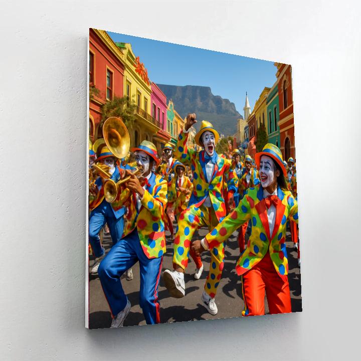 Cape Town Minstrel Carnival - Cape Town Paint By Numbers Art