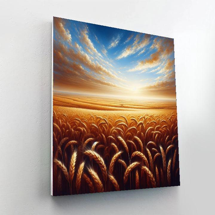 Harvest Time Glory Painting Number Kit