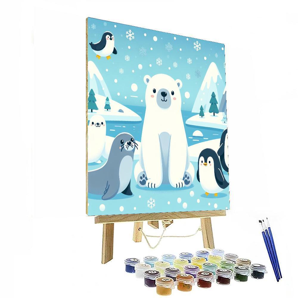 Exploring The Arctic Adventure Painting By Numbers Kit