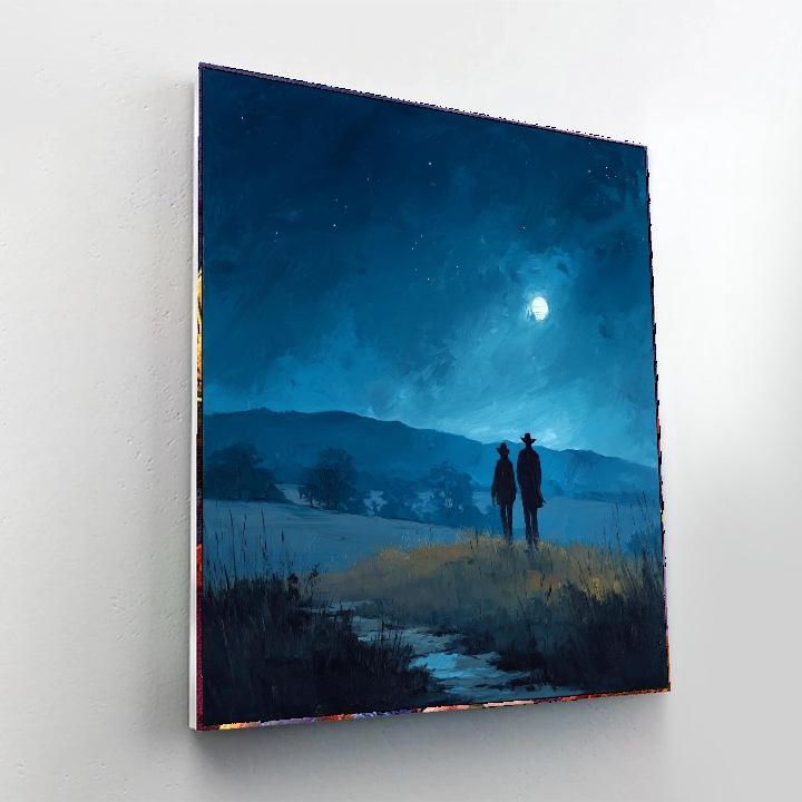 Moonlit Moments Numbered Painting Kits
