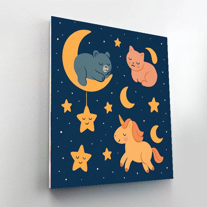 Dreamy Stardust Adventure DIY Paint By Numbers