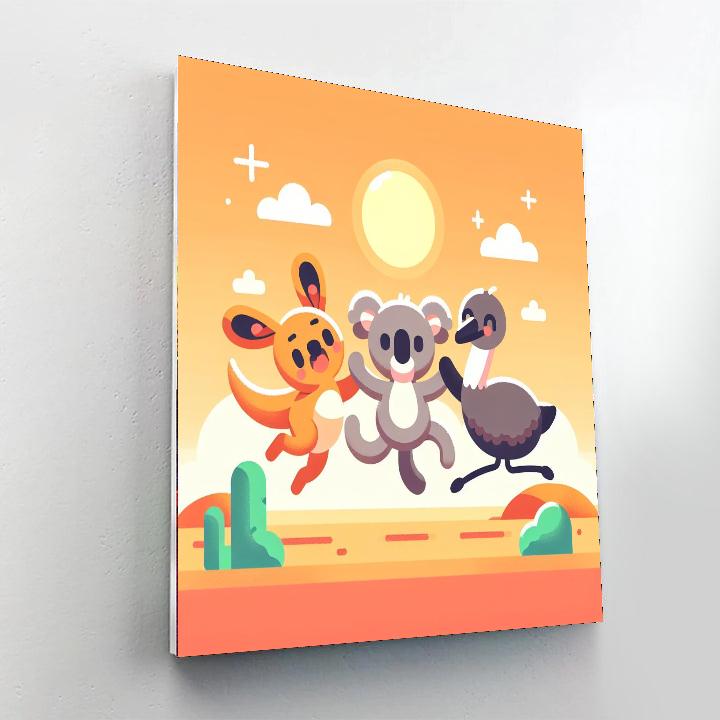 Outback Adventure Down Under Paint By Number