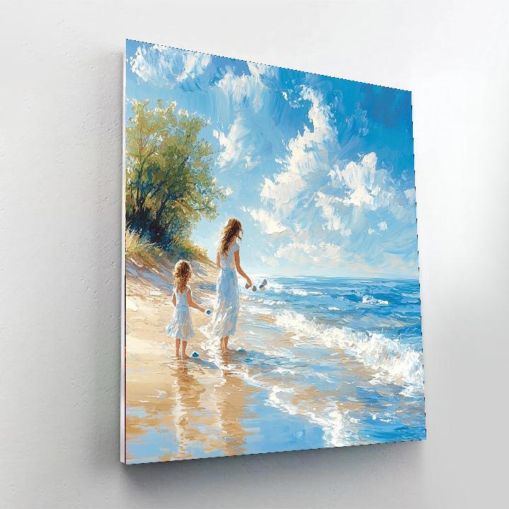 Gentle Rhythms Of The Sea Numbered Painting Kits
