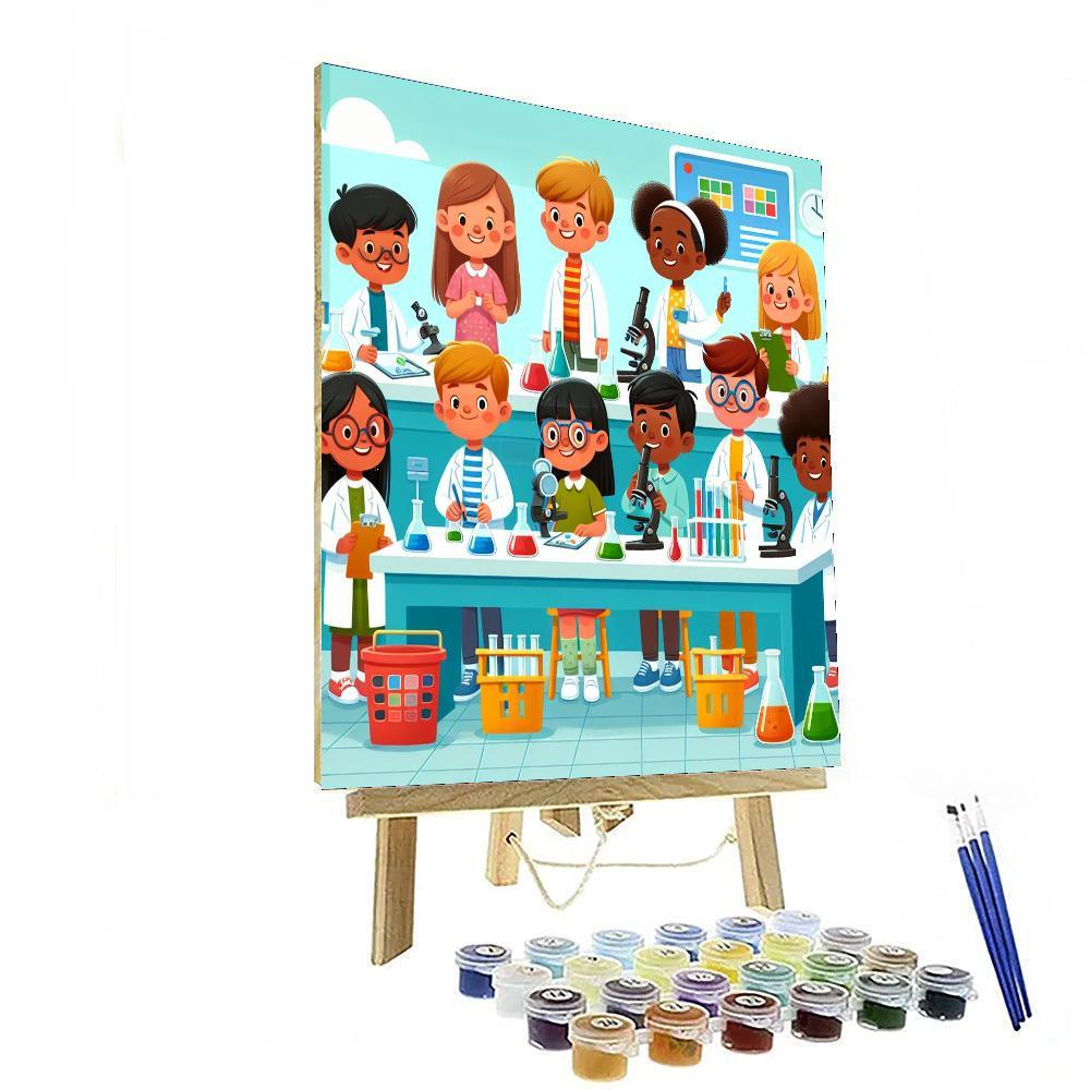 Super Science Sleuths Paint By Numbers