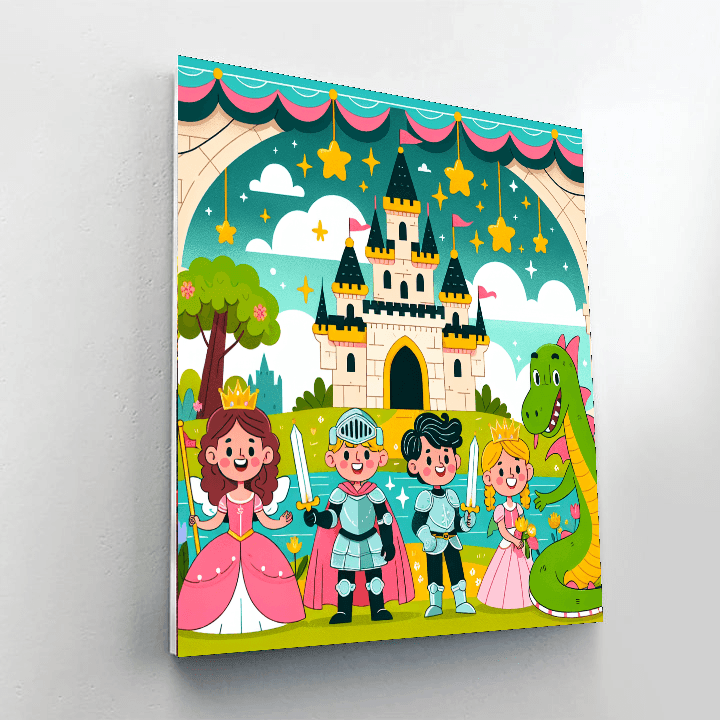 Fairytale Adventures Painting By Numbers Kit