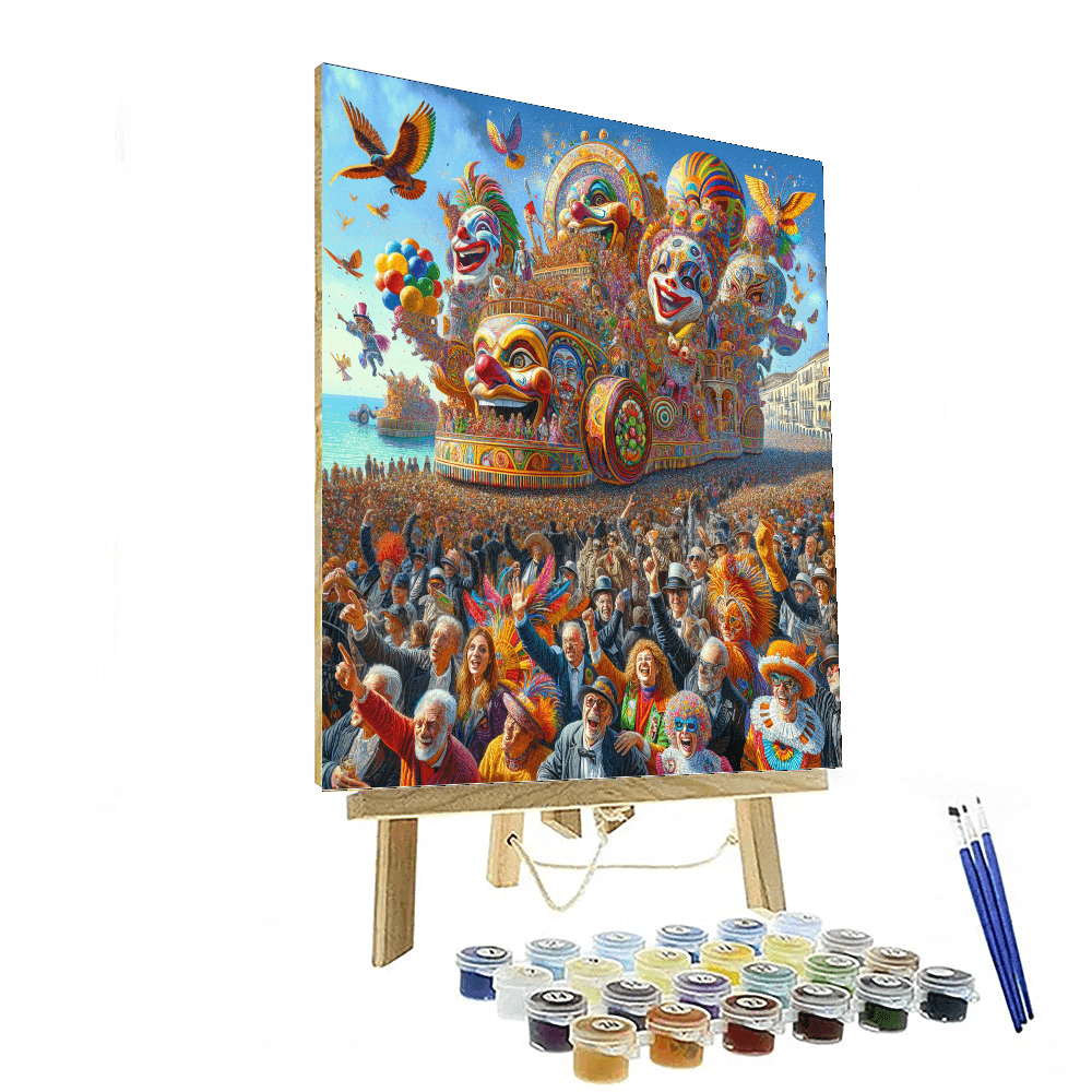 Carnevale Di Viareggio - Viareggio, Italy Paint By Number