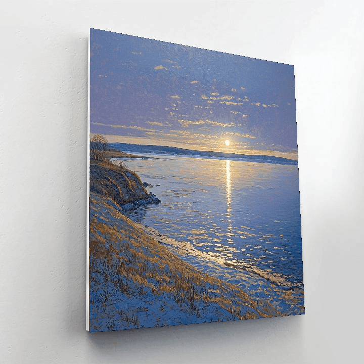 Friedrich Inspired Romantic Nights  Numbered Painting Kits