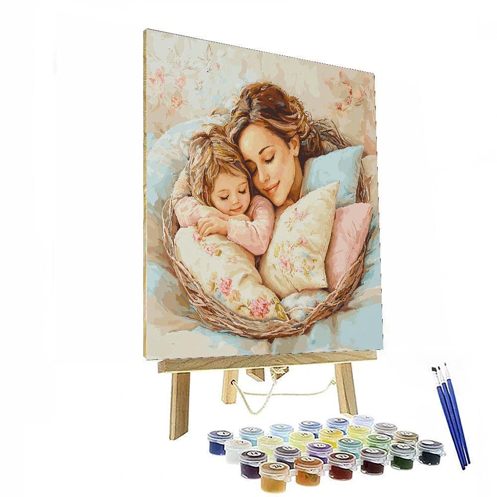 Mommy's Love Nest Paint By Numbers