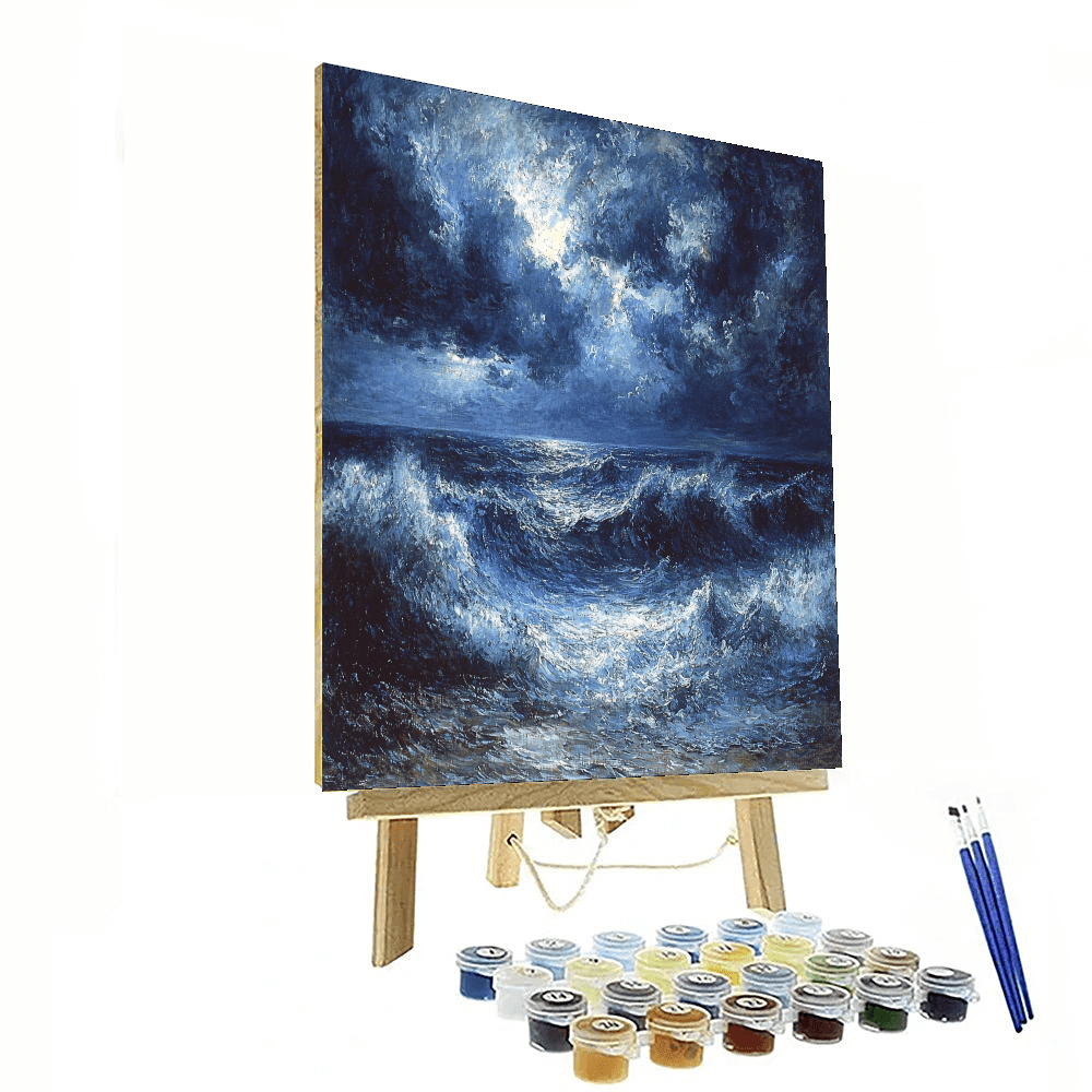 J.M.W. Turner Inspired Emotional Storms  Paint By Numbers Art