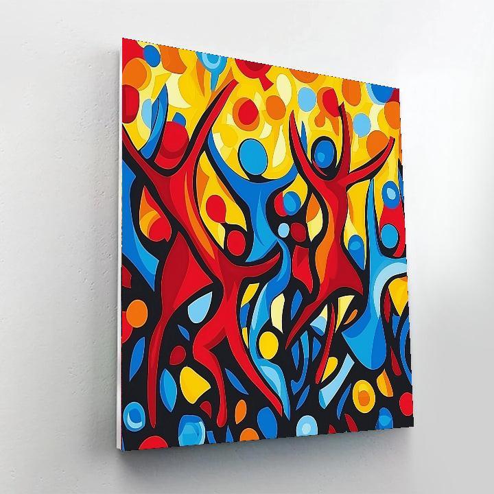 Pablo Picasso Inspired Joyous Celebrations  DIY Paint By Numbers