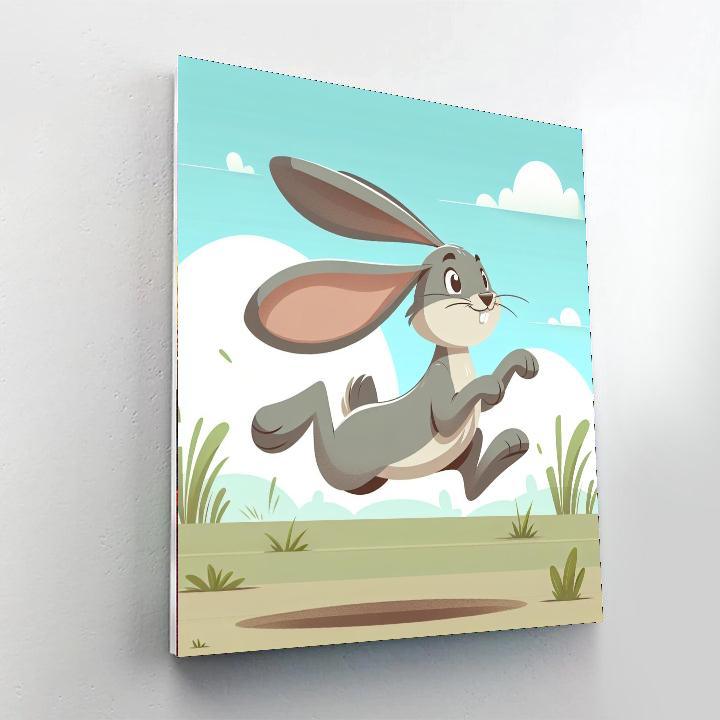Hopping Hare Harmony Paint By Color