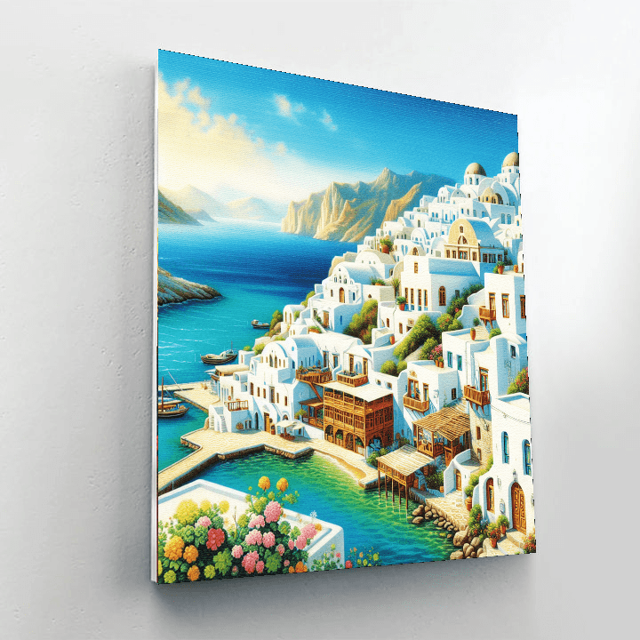 Mediterranean Retreat Paint By Numbers Kits