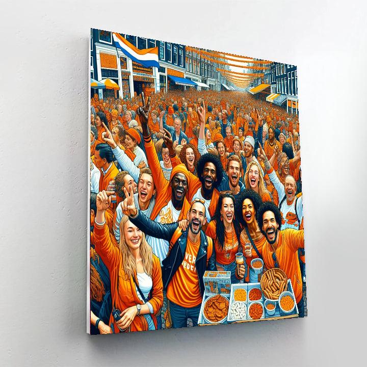 Kings Day DIY Paint By Numbers