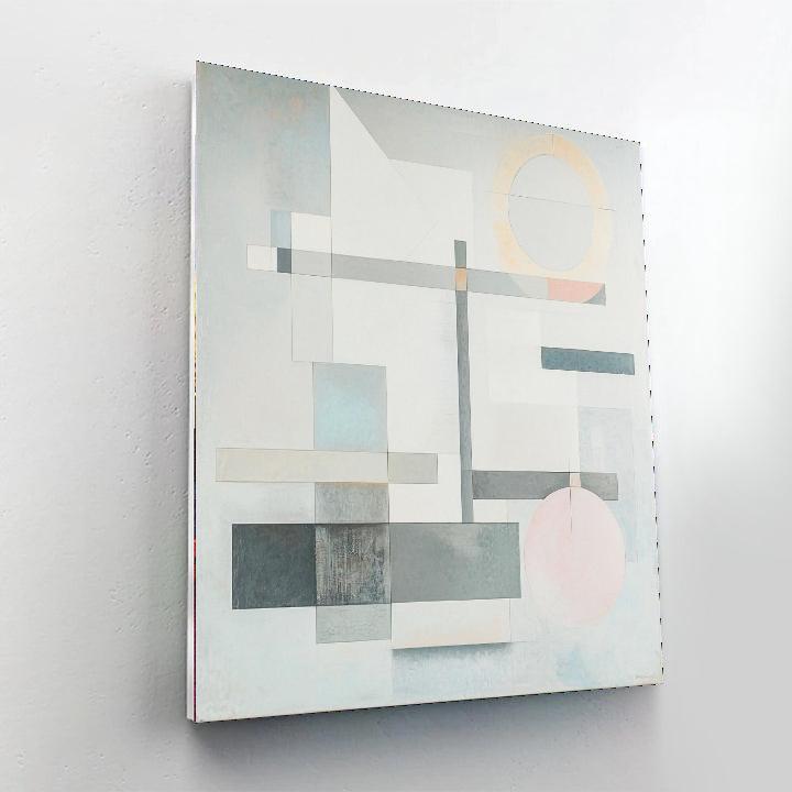 Kazimir Malevich Inspired Essence Of Simplicity  Numbered Painting Kits