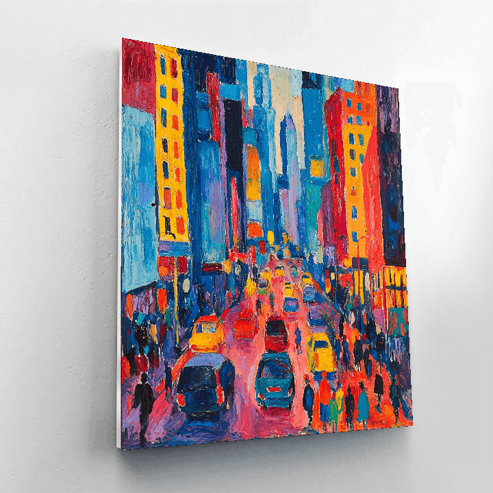 Henri Matisse Inspired Urban Expressions  Paint By Numbers