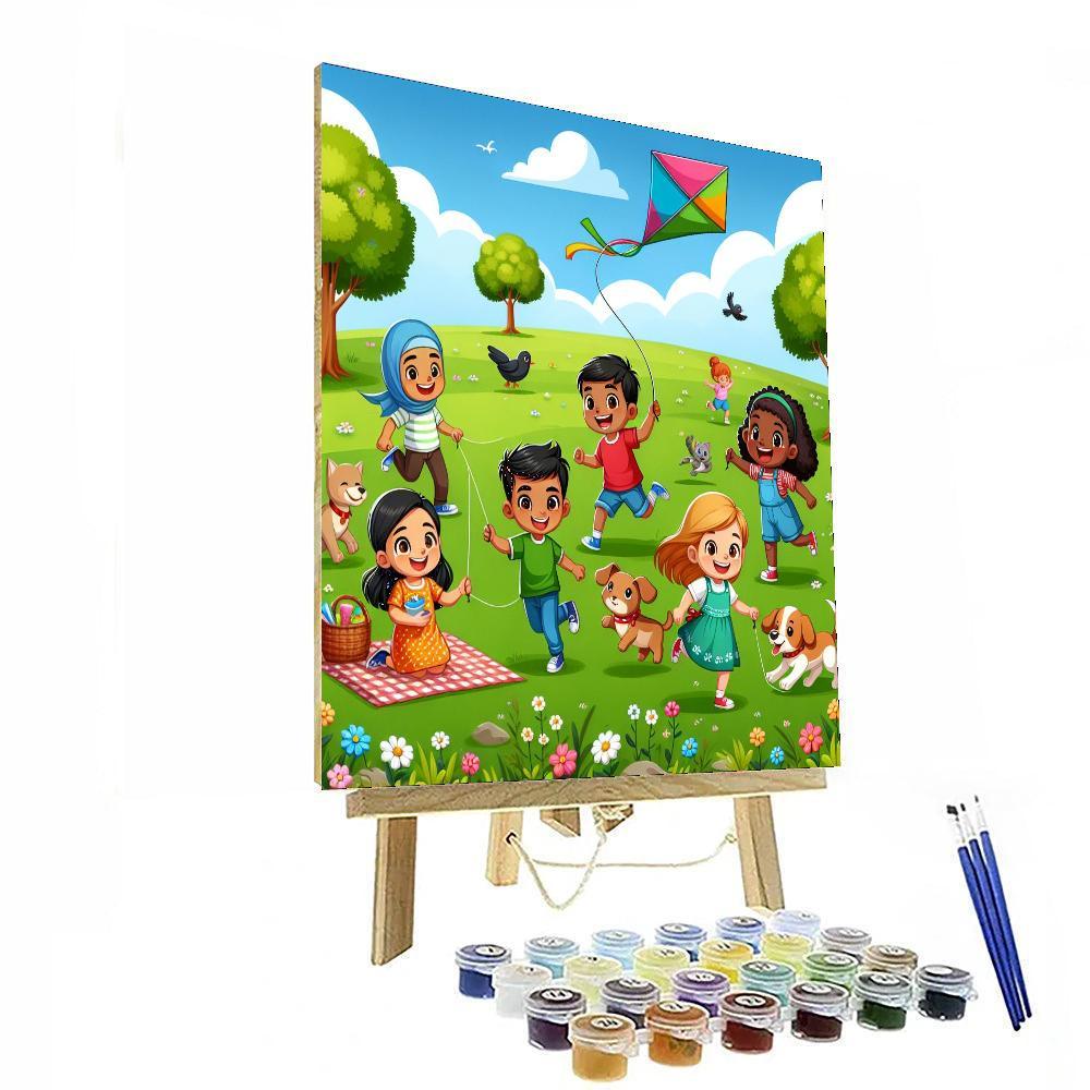 Playful Park Adventures Paint By Color