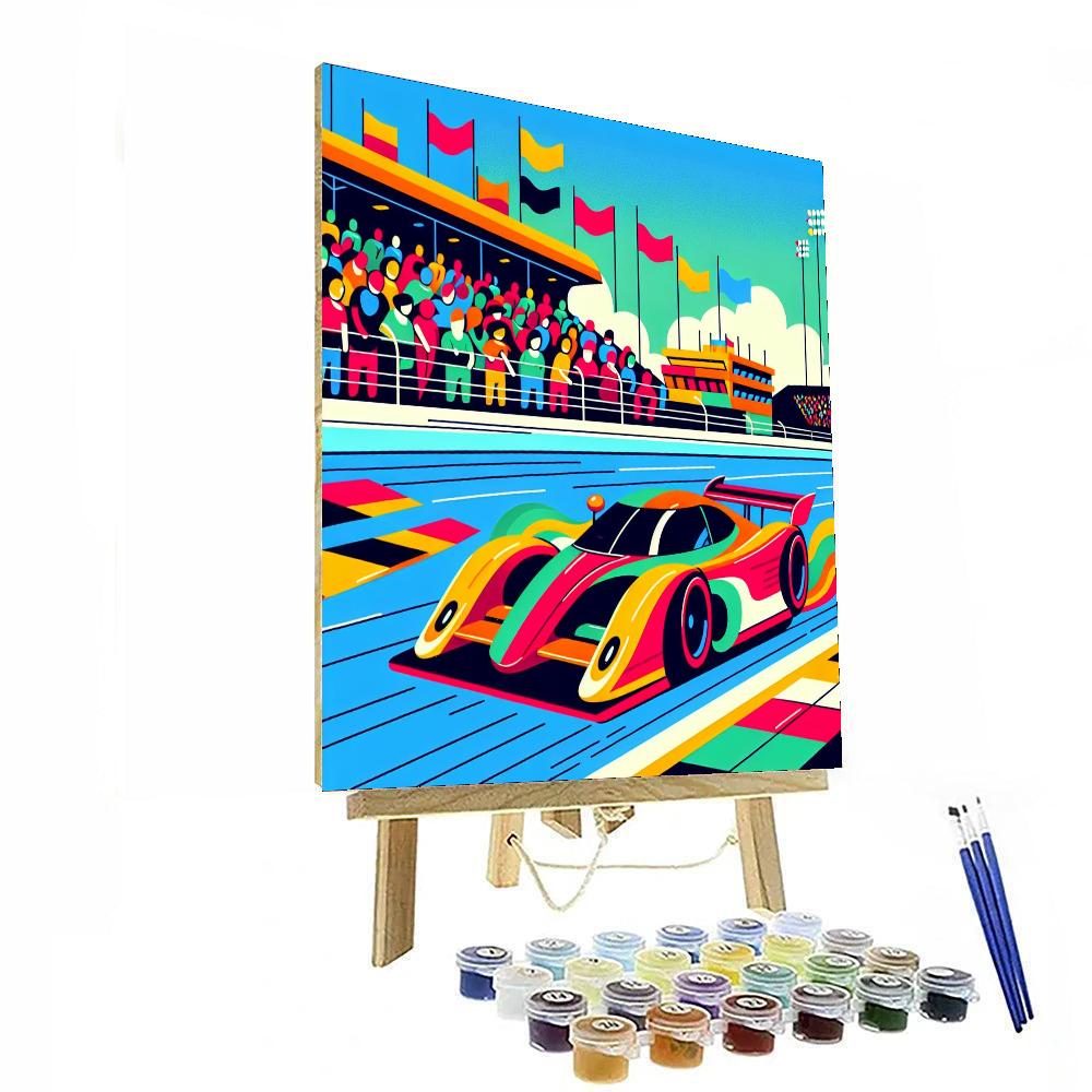 Racing Adventure Rally Paint By Numbers Kits