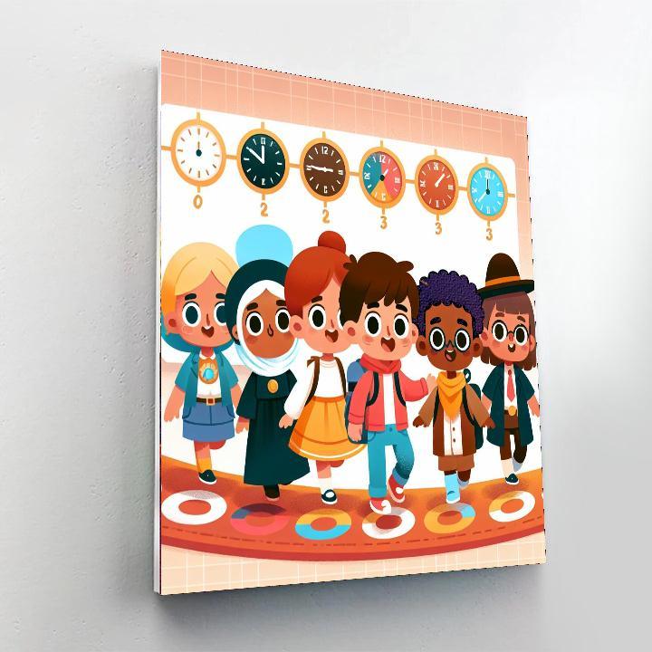 Time Travel Adventure Paint By Numbers Kits