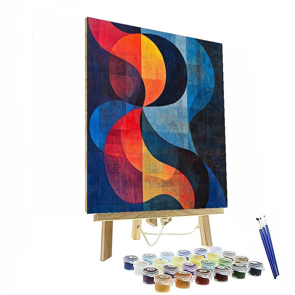 Paul Klee Inspired Transcendence Of Colors  Paint By Number